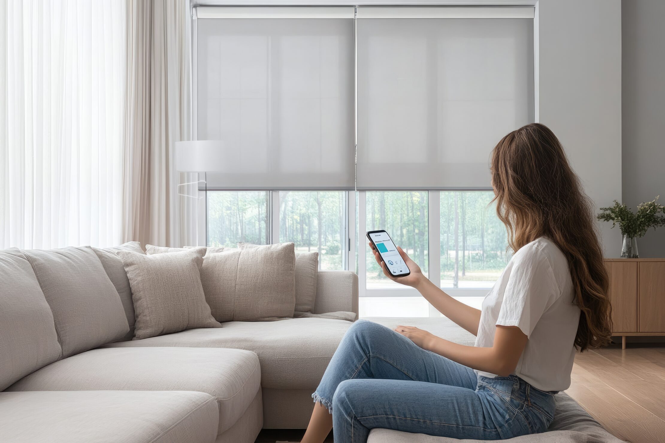 AdobeStock 1168743607 scaled How to Mix and Match Blinds for a Stylish Home 4 curtains and blinds